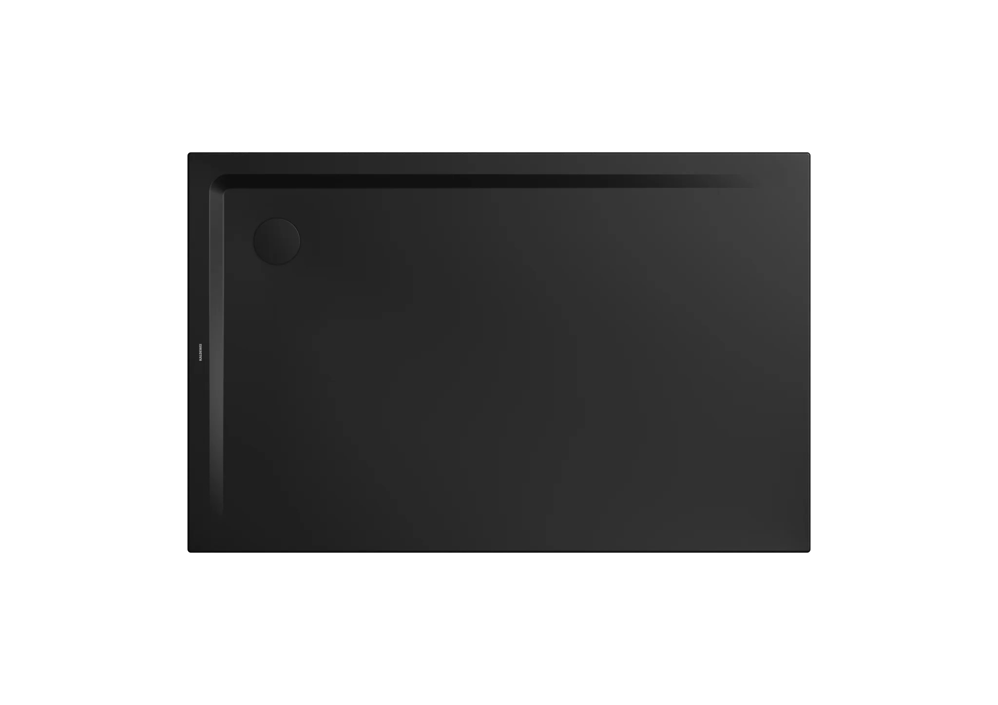 Kaldewei SUPERPLAN Duschfläche mit Wannenträger, schwarz matt 100, Invisible Grip, 800 x 1500 mm, 32 mm Randhöhe, 25 mm Tiefe Kaldewei SUPERPLAN Duschfläche mit Wannenträger, schwarz matt 100, Invisible Grip, 800 x 1500 mm, 32 mm Randhöhe, 25 mm Tiefe
