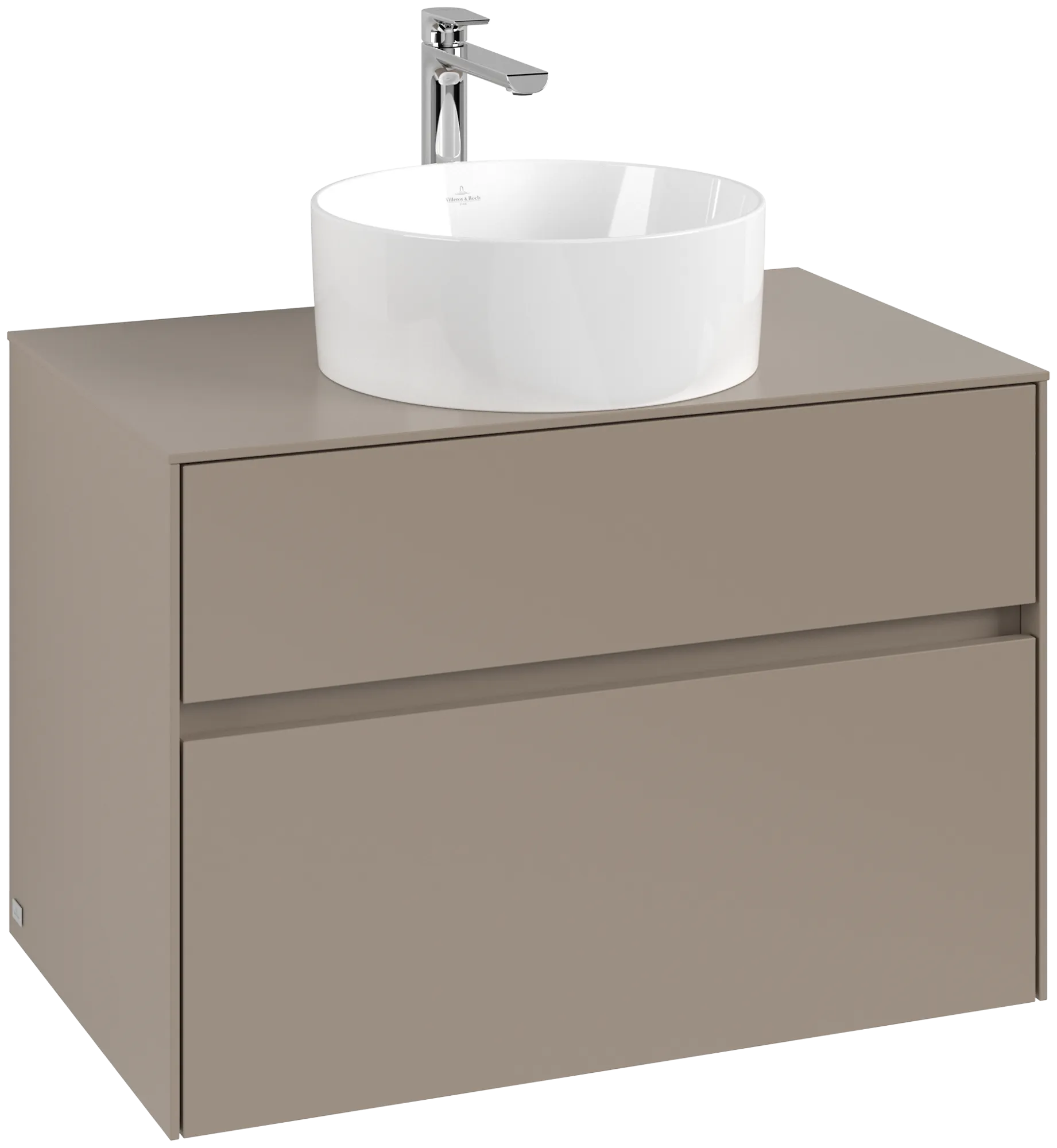 Villeroy & Boch Collaro Waschbeckenunterschrank C037B0, 800x548x500 mm, taupe