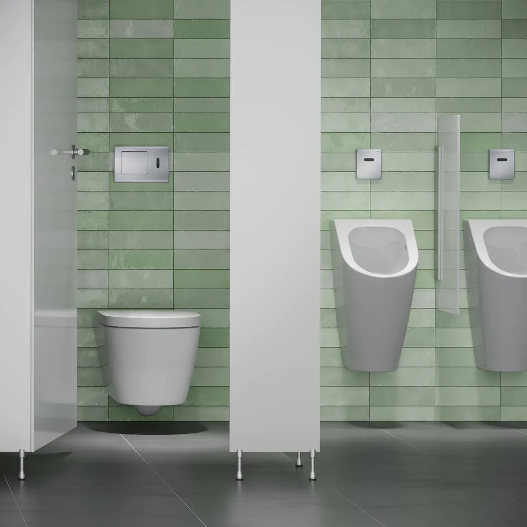 planus Urinal-Elektronik 12 V-Netz Edelstahl gebürstet planus Urinal-Elektronik 12 V-Netz Edelstahl gebürstet