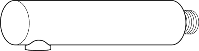 Handbrause Zubehör 925205, 38 x 125 mm, Edelstahl massiv Handbrause Zubehör 925205, 38 x 125 mm, Edelstahl massiv