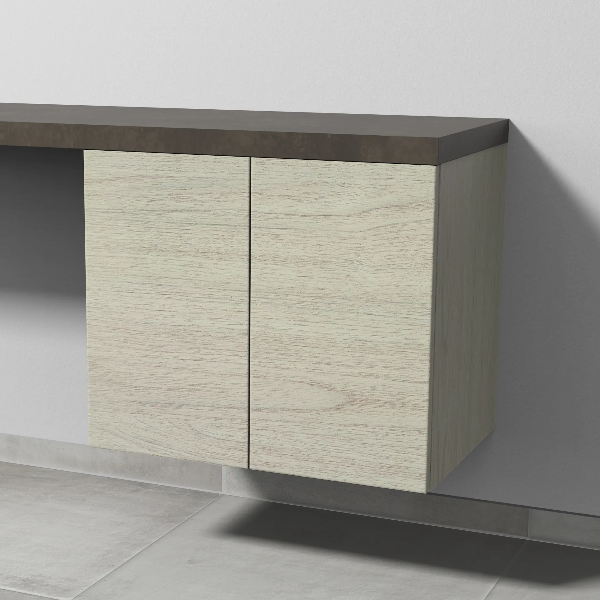 Sanipa Anbauschrank „2morrow“ 600 × 510 × 420 mm in White Oak