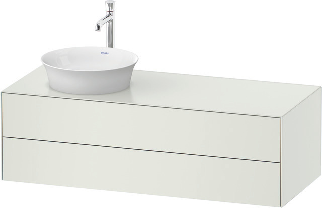 Duravit Waschtischunterschrank wandhängend „White Tulip“ 130 × 40,8 × 55 cm