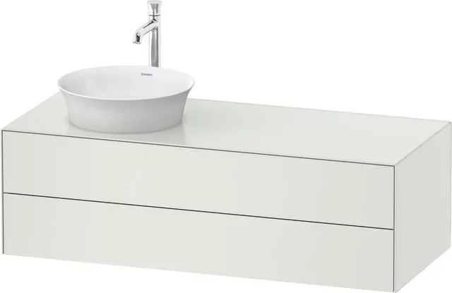 Duravit Waschtischunterschrank wandhängend „White Tulip“ 130 × 40,8 × 55 cm Duravit Waschtischunterschrank wandhängend „White Tulip“ 130 × 40,8 × 55 cm