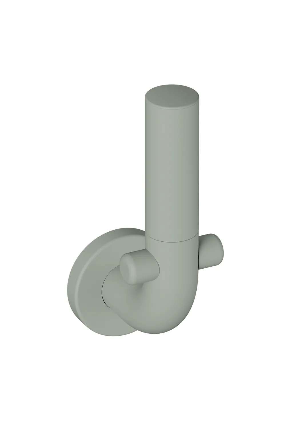 HEWI Reservepapierhalter Serie 801, matt, für 2 WC-Rollen, Felsgrau