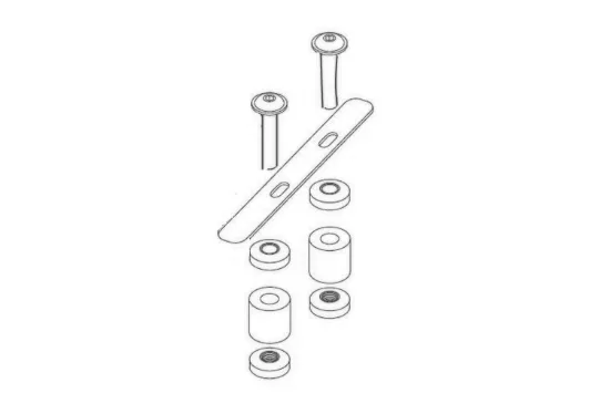 Laufen Spreizdübel PALACE zur Befestigung von Handtuchhalter H385707⁄8 H38170 ½/3/⅞ Laufen Spreizdübel PALACE zur Befestigung von Handtuchhalter H385707⁄8 H38170 ½/3/⅞