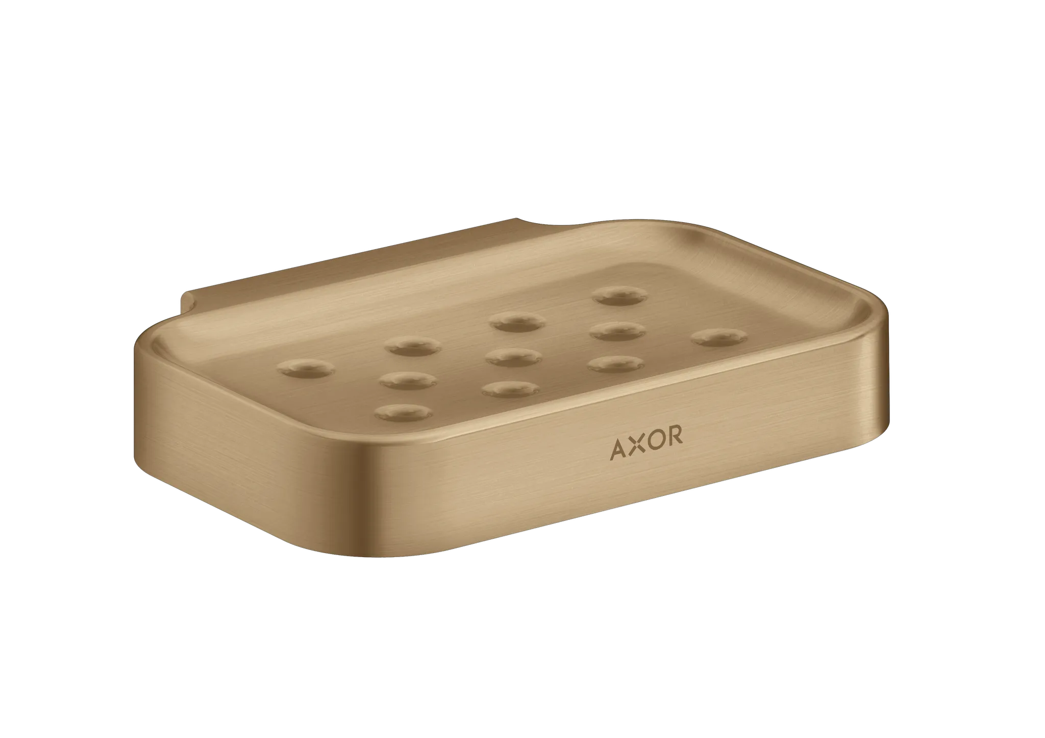 Hansgrohe AXOR Universal Circular Seifenschale, Brushed Bronze