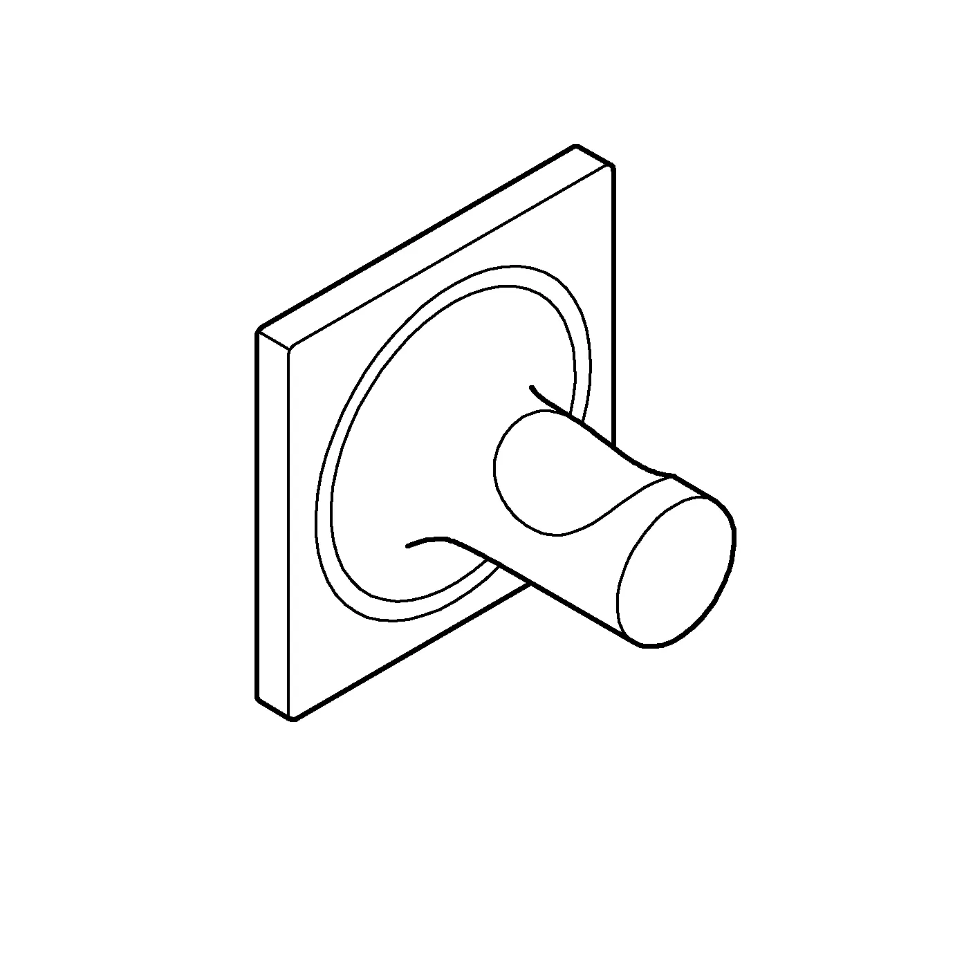 Bademantelhaken Allure 40284_1 Bademantelhaken Allure 40284_1