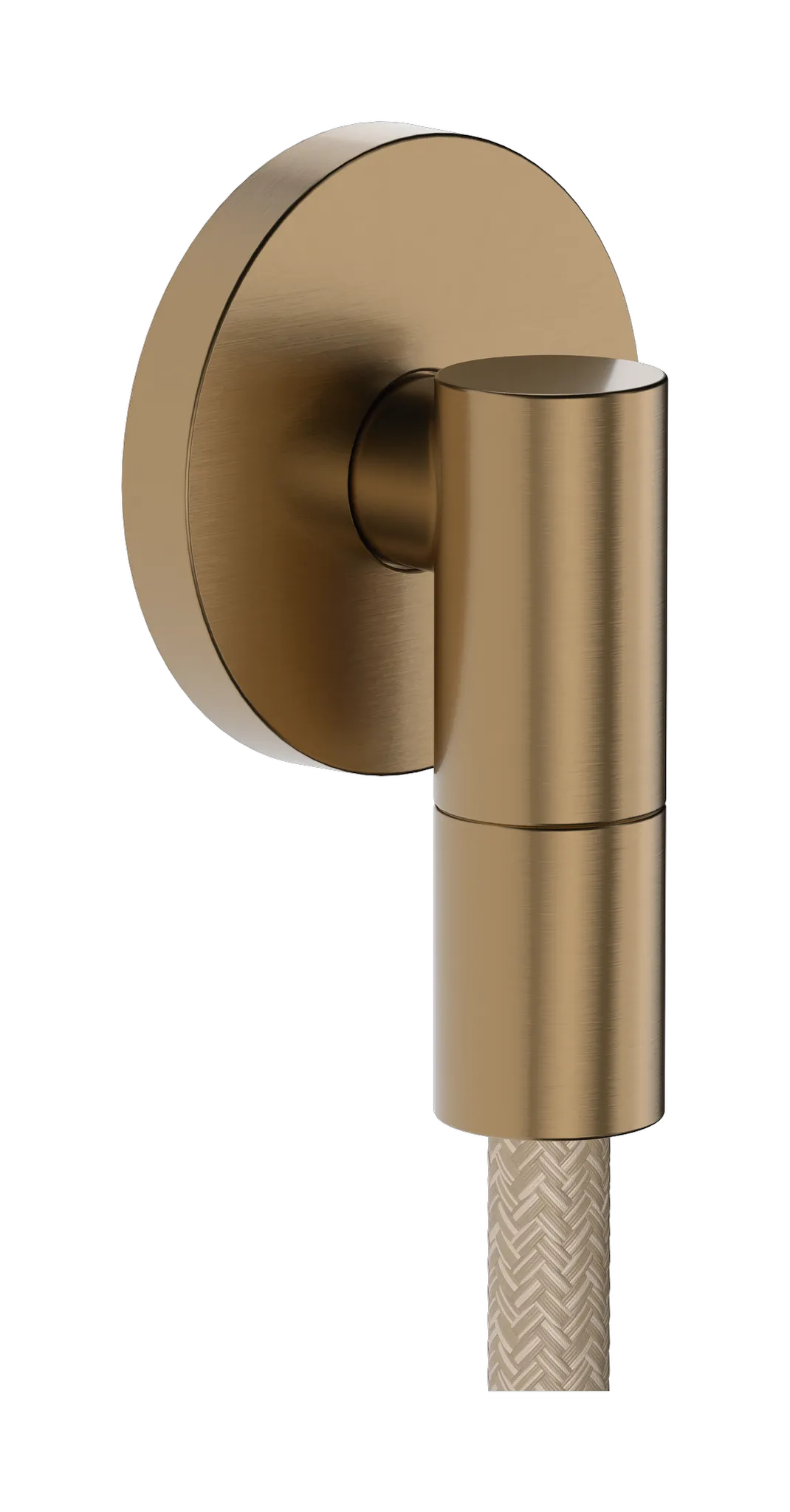 Dusche-Anschlussstück „Axor Wall outlet“ in Brushed Bronze Dusche-Anschlussstück „Axor Wall outlet“ in Brushed Bronze
