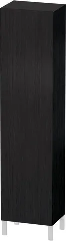 Duravit Halbhochschrank „L-Cube“ 50 × 200 × 36 cm Eiche Schwarz