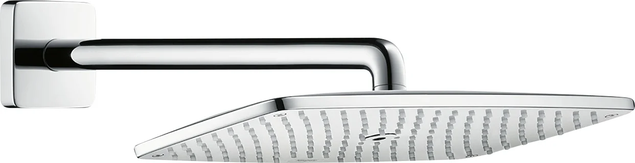 Hansgrohe Raindance E Kopfbrause 360 EcoSmart mit Brausearm, Chrom, 360 x 190 mm, 390 mm Arm