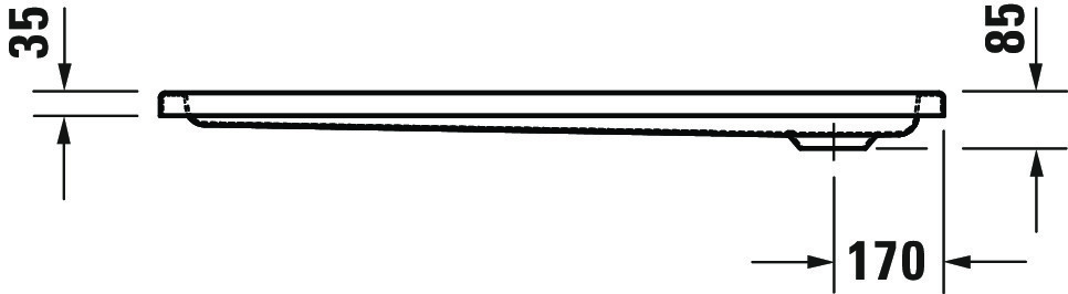 Duravit rechteck Duschwanne „D-Code“ 120 × 90 cm ohne Antislip Duravit rechteck Duschwanne „D-Code“ 120 × 90 cm ohne Antislip