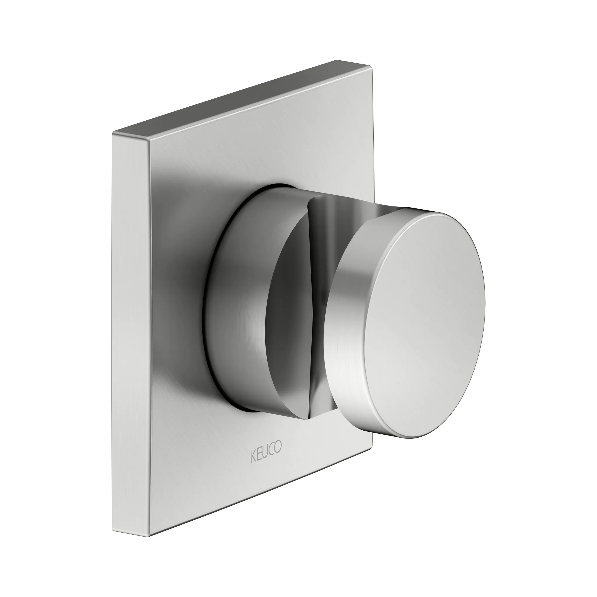 KEUCO IXMO Brausehalter eckig Edelstahl-finish