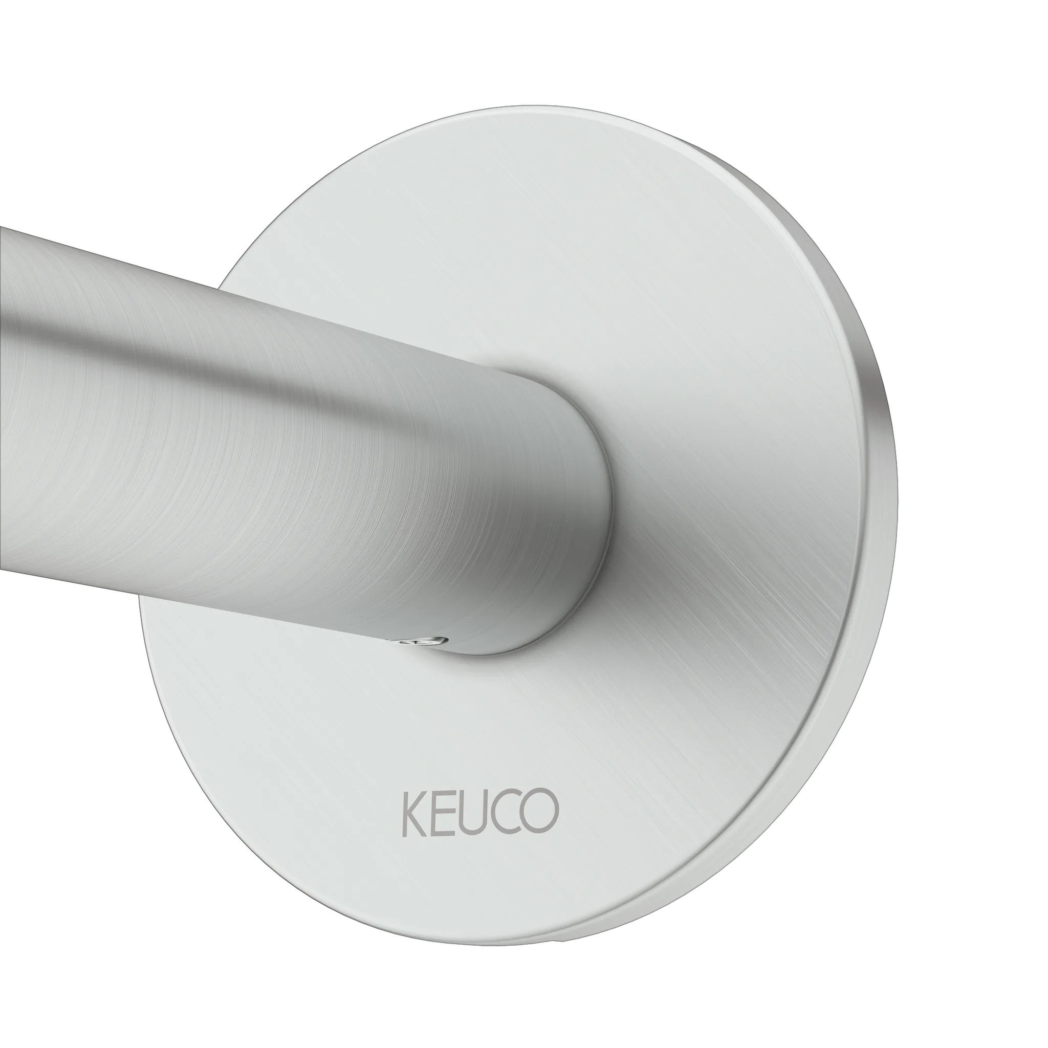 KEUCO PLAN BLUE Einhebel-Waschtischmischer Unterputz, 2-Loch, Edelstahl-finish, Ausladung 165 mm