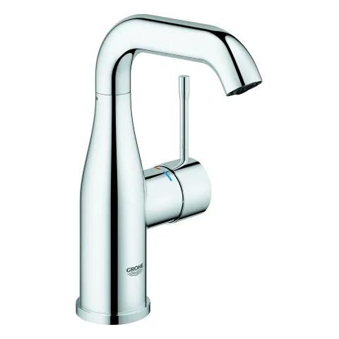 Grohe Essence Einhand-Waschtischbatterie M-Size, Einlochmontage, glatter Körper, schwenkbarer Auslauf, Professional Edition, chrom Grohe Essence Einhand-Waschtischbatterie M-Size, Einlochmontage, glatter Körper, schwenkbarer Auslauf, Professional Edition, chrom
