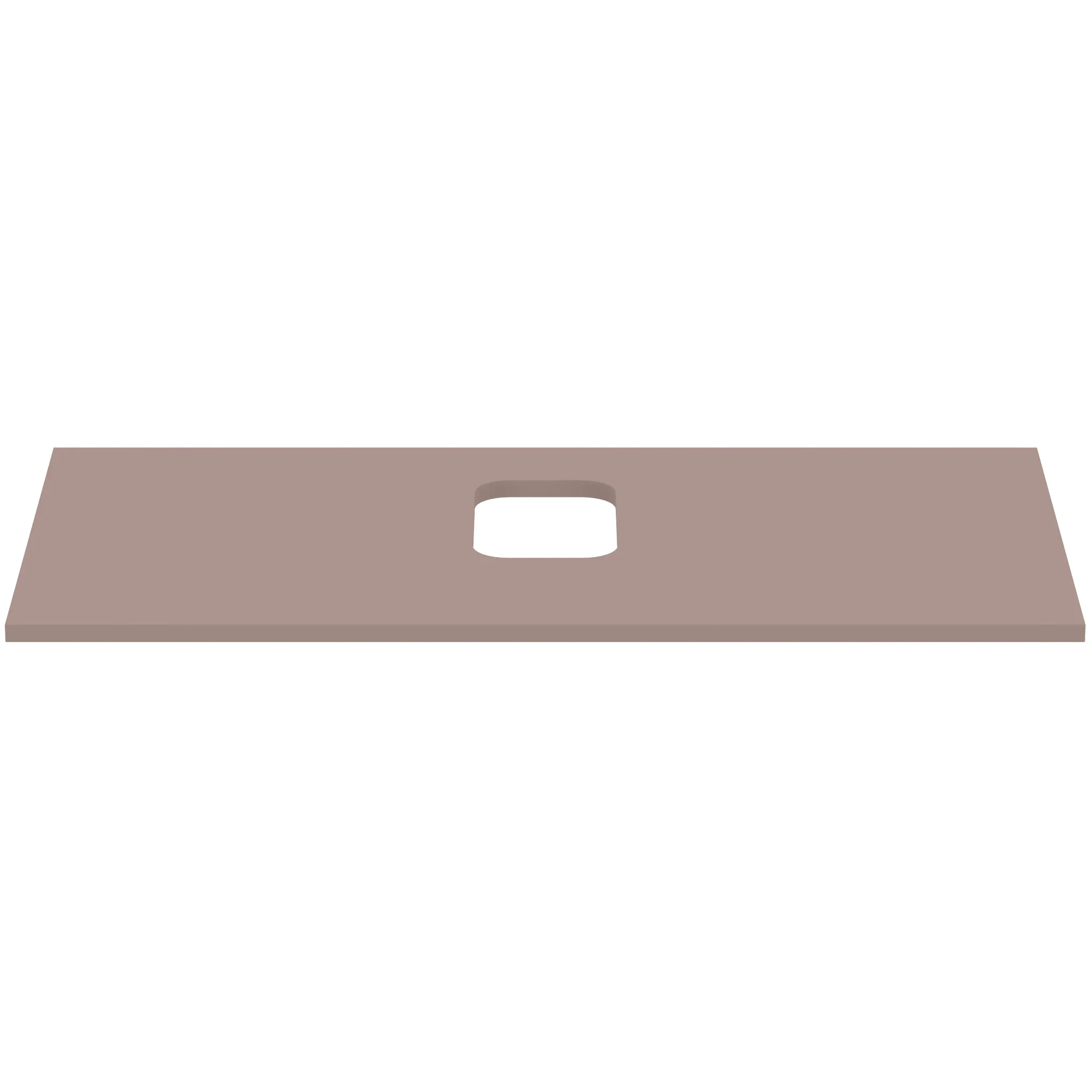 Ideal Standard Waschtischplatte i.life B, 1002x507x18 mm, Greige matt