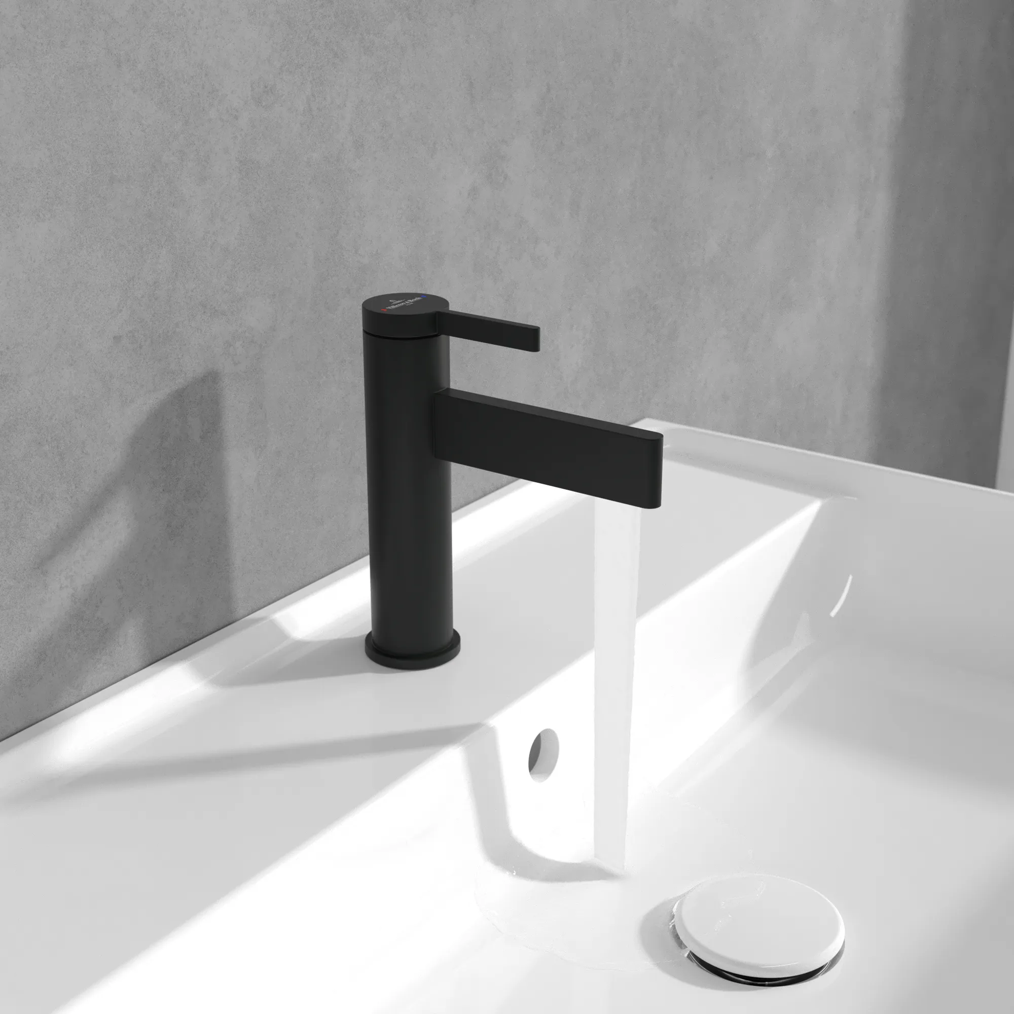 Villeroy & Boch Einhebel-Waschtischarmatur Dawn, 38x149x166mm, Matt Black Villeroy & Boch Einhebel-Waschtischarmatur Dawn, 38x149x166mm, Matt Black