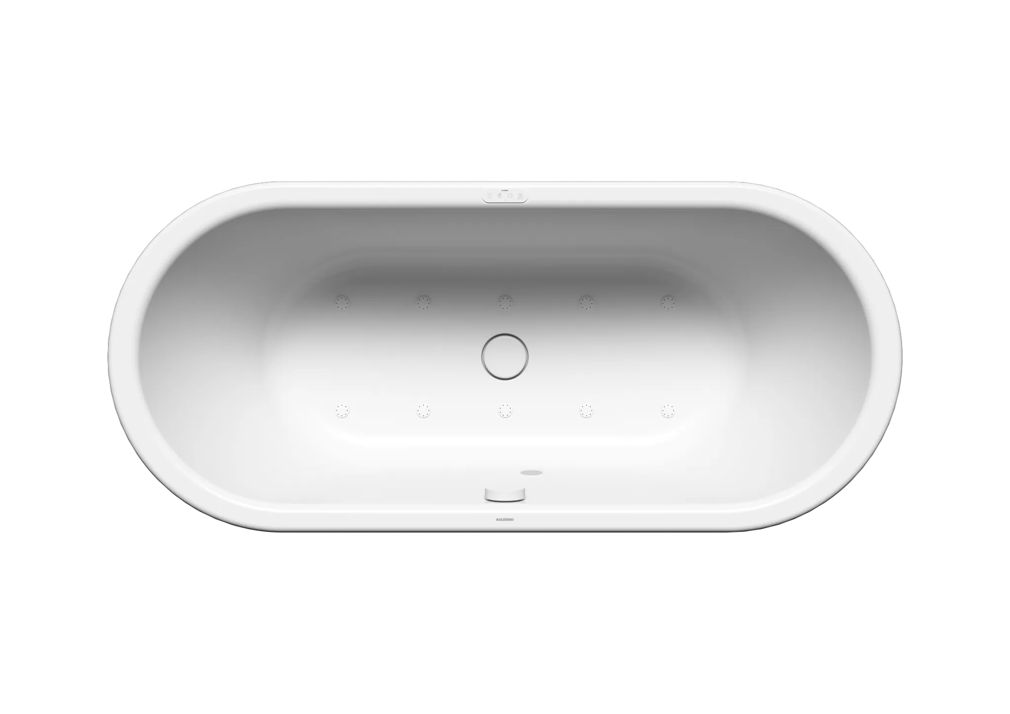 Kaldewei Whirlwanne „Meisterstück Centro Duo Oval“ 170 × 75 cm, links mit Airmassage Soul Kaldewei Whirlwanne „Meisterstück Centro Duo Oval“ 170 × 75 cm, links mit Airmassage Soul