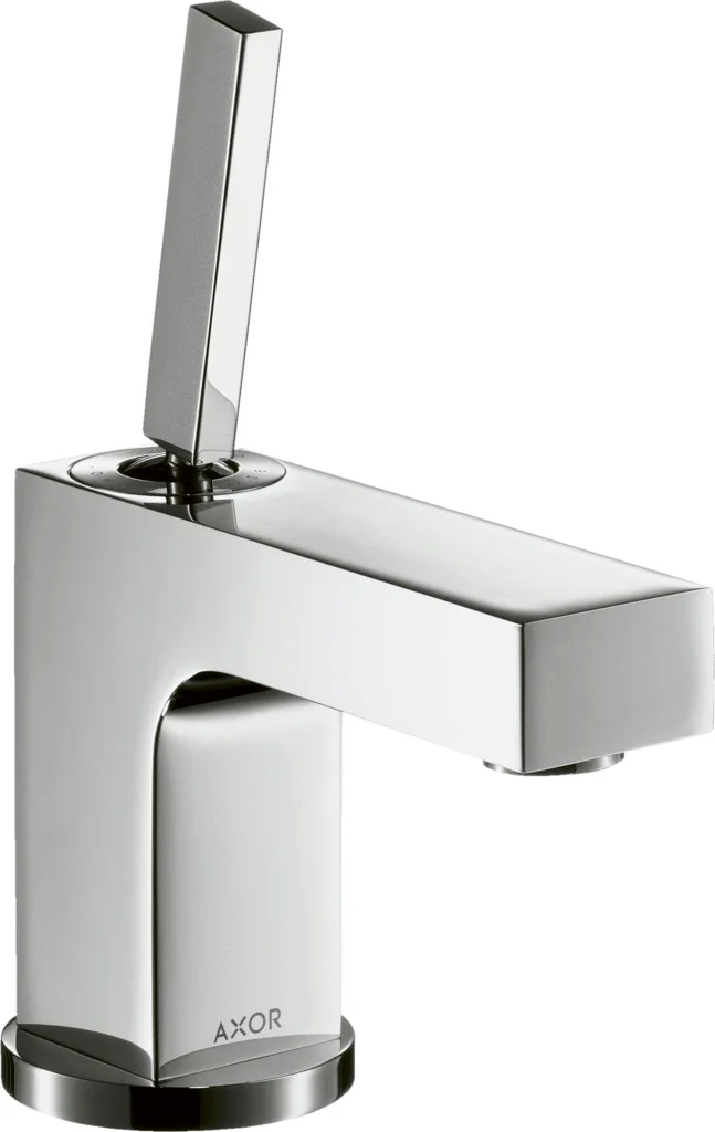 Hansgrohe AXOR Citterio Einhebel-Waschtischmischer mit Pingriff, Chrom, Ausladung 104 mm, Auslaufhöhe 77 mm, max. Durchflussmenge 5 l/min Hansgrohe AXOR Citterio Einhebel-Waschtischmischer mit Pingriff, Chrom, Ausladung 104 mm, Auslaufhöhe 77 mm, max. Durchflussmenge 5 l/min