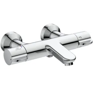 Badethermostat Aufputz Ceraplus Safe Ausladung 194-211mm absp.S-Anschlüsse Chrom Badethermostat Aufputz Ceraplus Safe Ausladung 194-211mm absp.S-Anschlüsse Chrom