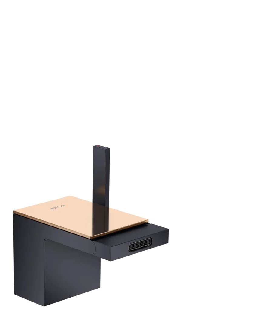 Hansgrohe AXOR MyEdition Platte 117 mm Metall Brushed Red Gold abnehmbar