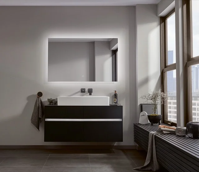 Villeroy & Boch Memento 2.0 Waschbecken TitanCeram 800x470mm Rechteck ohne Überlauf Weiß Alpin