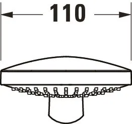 Handbrause „Zubehör Armaturen“ in Edelstahl (gebürstet) Handbrause „Zubehör Armaturen“ in Edelstahl (gebürstet)