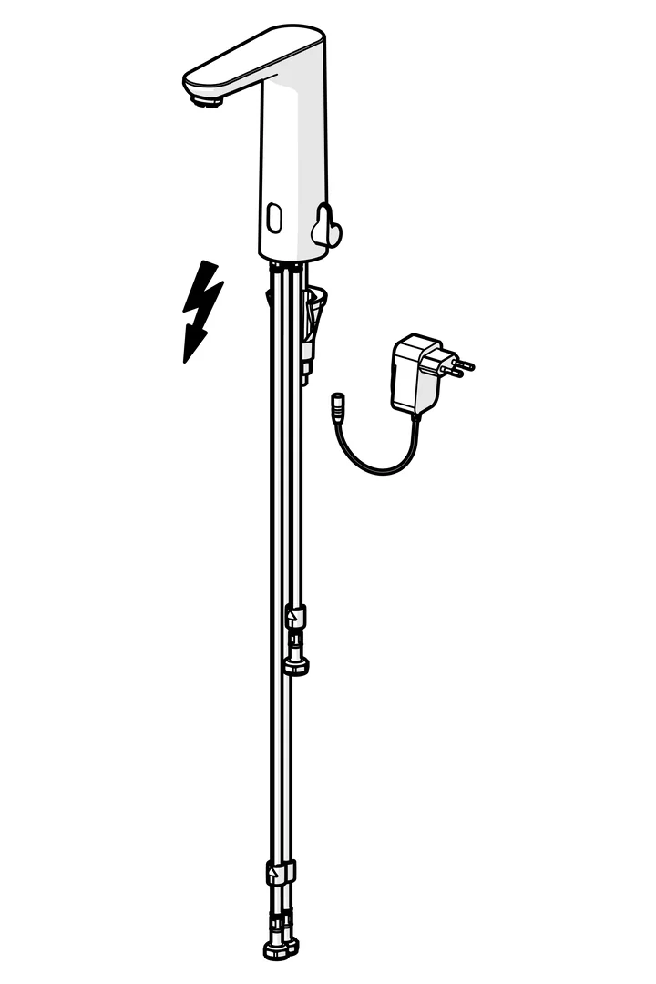 HansaELECTRA 9363 chr Waschtischarmatur, WT-Batt., ND, 230⁄9 V, Bluetooth HansaELECTRA 9363 chr Waschtischarmatur, WT-Batt., ND, 230⁄9 V, Bluetooth