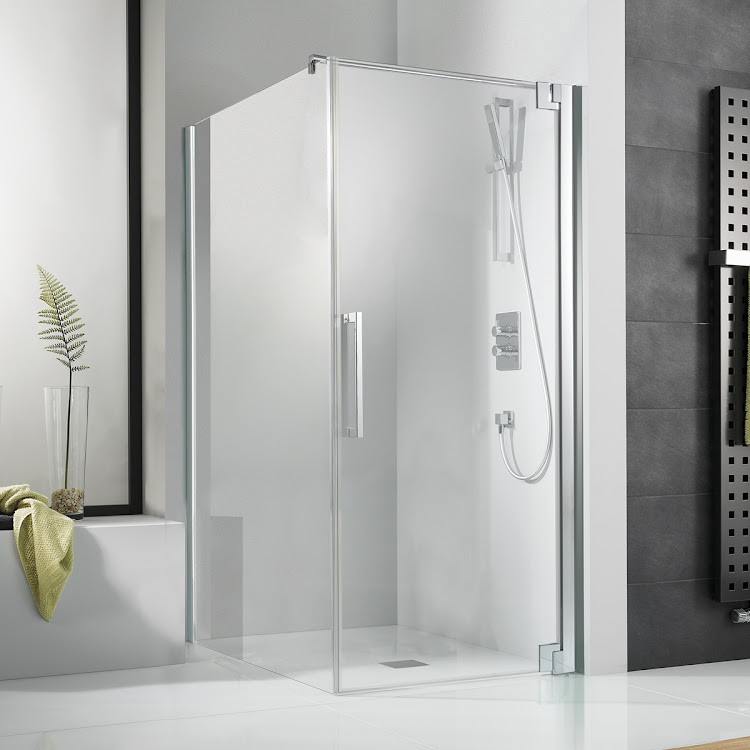 HSK Seitenwand für Drehtür „K2P“ Glas Klar hell, Profile Chromoptik (Alu Hochglanz poliert), für 1000 mm, H: 2000 mm HSK Seitenwand für Drehtür „K2P“ Glas Klar hell, Profile Chromoptik (Alu Hochglanz poliert), für 1000 mm, H: 2000 mm