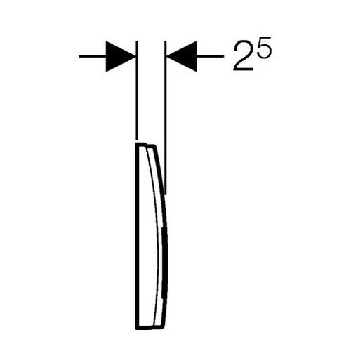 Set-Vorwand-/Einbauelement für Toilette Geberit Element UP100 mit Delta50 Betätigungsplatte Geberit „DuofixBasic“ in