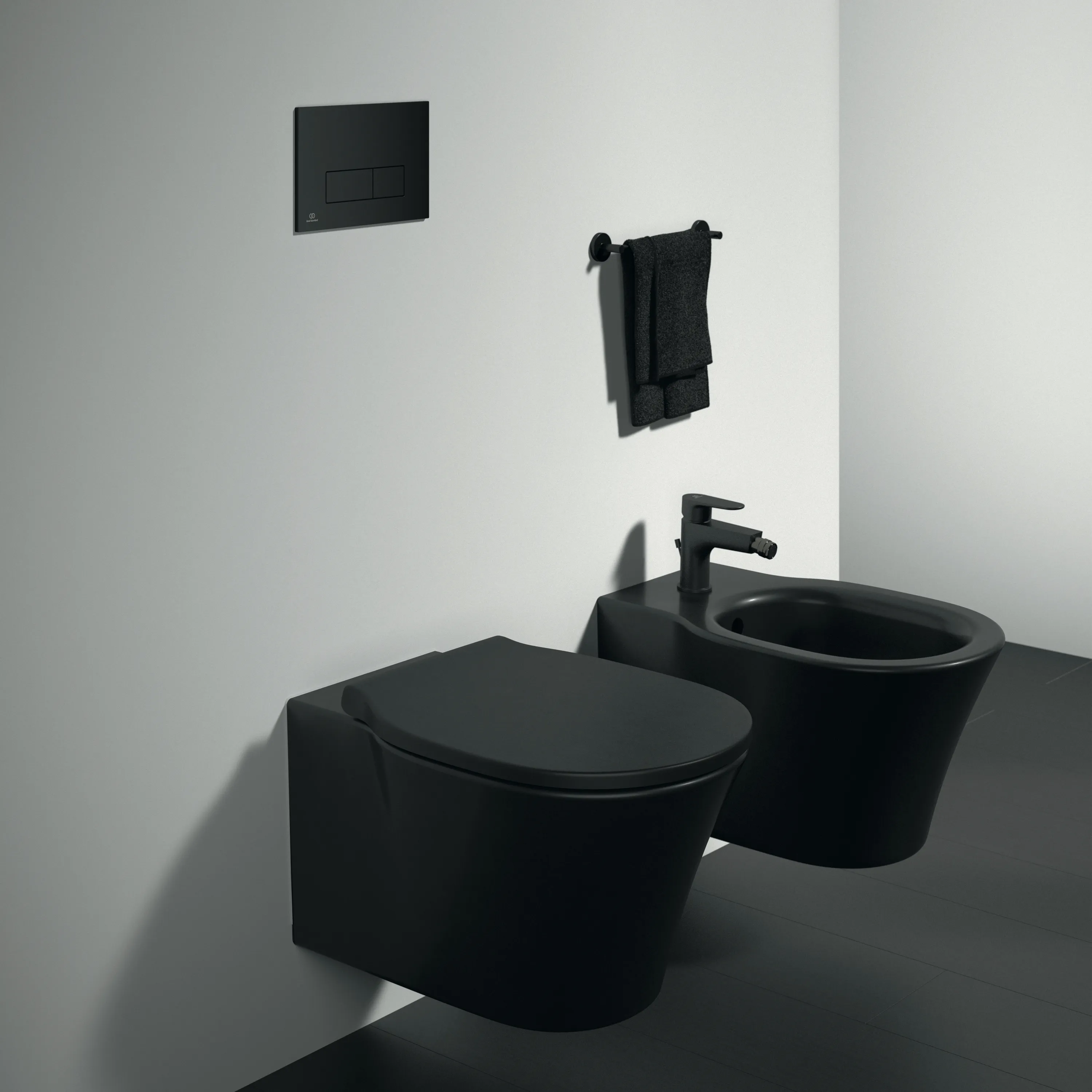 Ideal Standard WC-Sitz „ConnectAir“ in Schwarz Matt Ideal Standard WC-Sitz „ConnectAir“ in Schwarz Matt