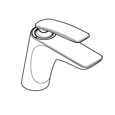 Kludi BALANCE Waschtisch-EHM DN 15 mattschwarz/chrom Kludi BALANCE Waschtisch-EHM DN 15 mattschwarz/chrom