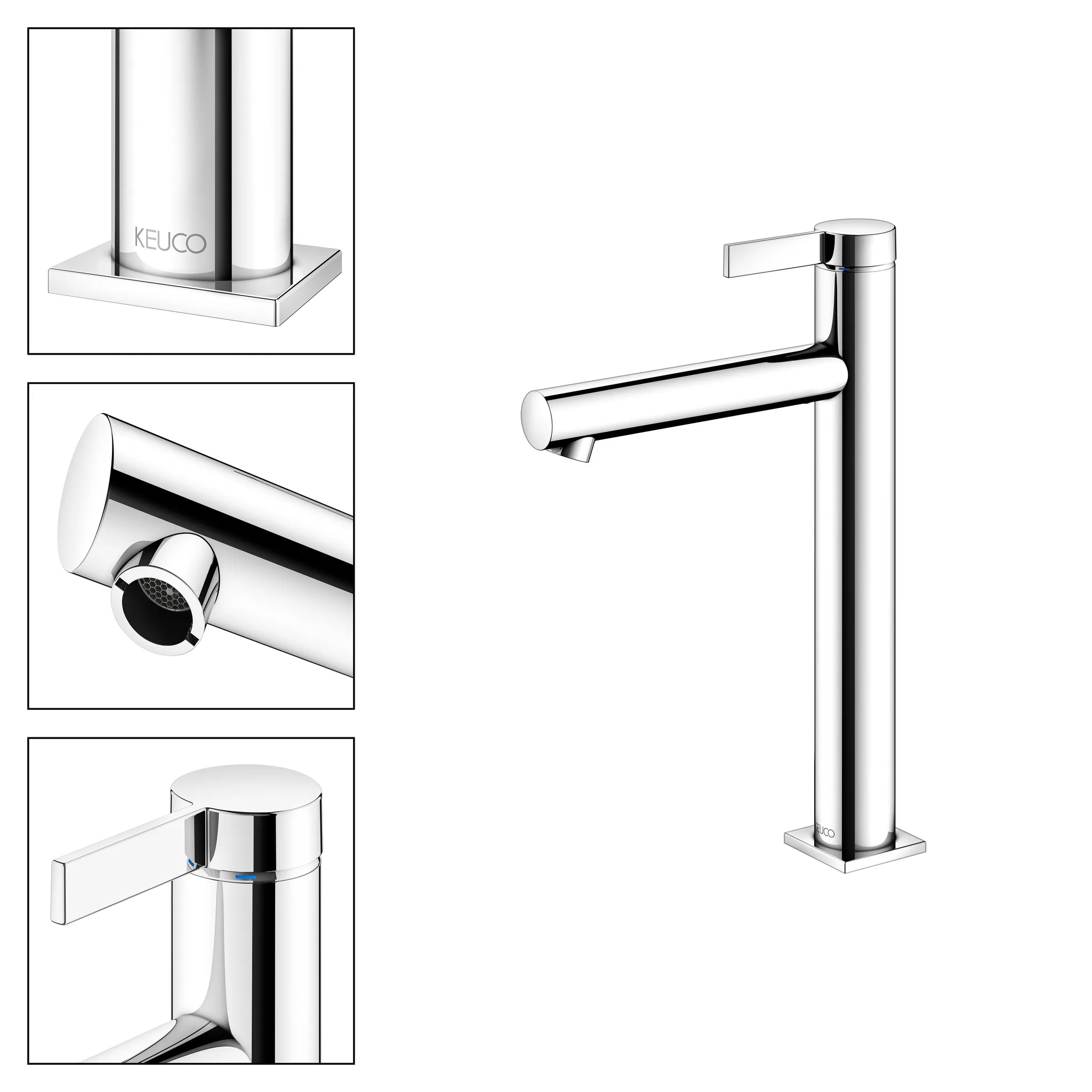 IXMO 59510011100 Einhebel-Waschtischmischer 210 ohne Zugstangen-Ablaufgarnitur IXMO Pure, Rosette rund/eckig verchromt IXMO 59510011100 Einhebel-Waschtischmischer 210 ohne Zugstangen-Ablaufgarnitur IXMO Pure, Rosette rund/eckig verchromt