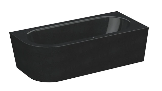 Bette BetteSilhouette Badewanne 2-Sitzer, Eck, Sonderform, 1850x850x420 mm, Midnight, glasierter Titan-Stahl Bette BetteSilhouette Badewanne 2-Sitzer, Eck, Sonderform, 1850x850x420 mm, Midnight, glasierter Titan-Stahl