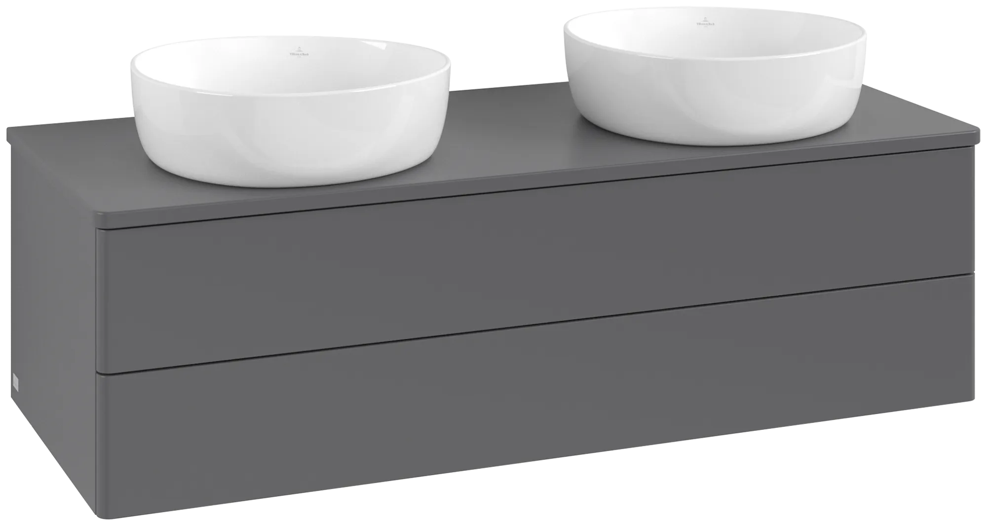 Villeroy & Boch Antao Waschbeckenunterschrank L24_5 1200x360x500mm anthrazit