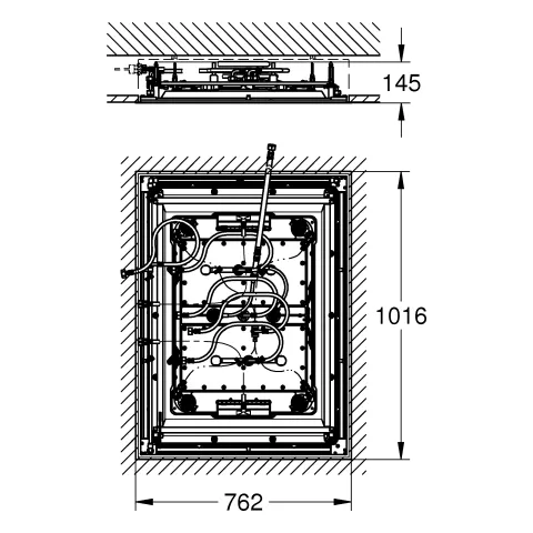 Grohe Rainshower Aqua 40″ Deckenbrause chrom Grohe Rainshower Aqua 40″ Deckenbrause chrom