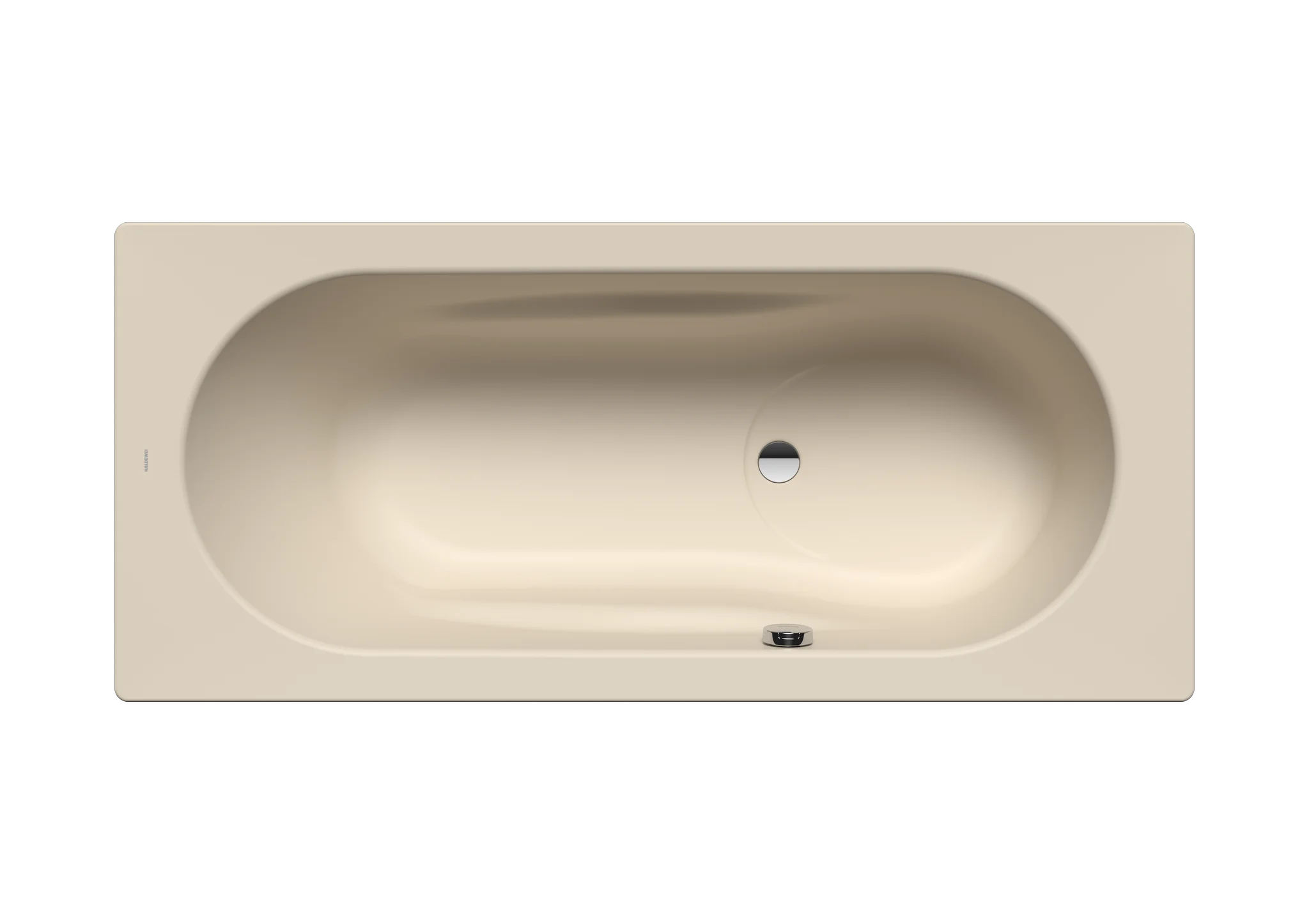 Kaldewei VAIO SET Badewanne, warm beige 20, 1700x750 mm, Rechteck, mit Armlehnen und seitlichem Überlauf