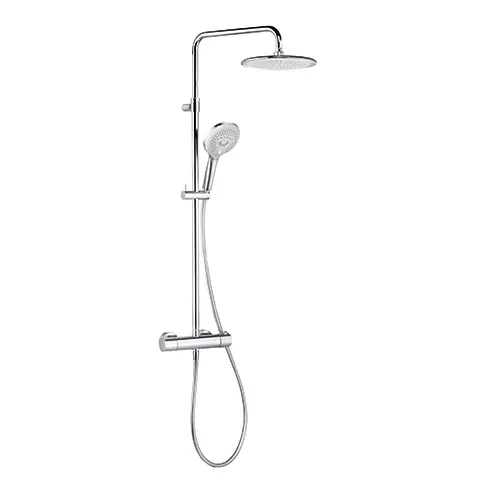 FRESHLINE Thermostat Dual Shower System chrom FRESHLINE Thermostat Dual Shower System chrom