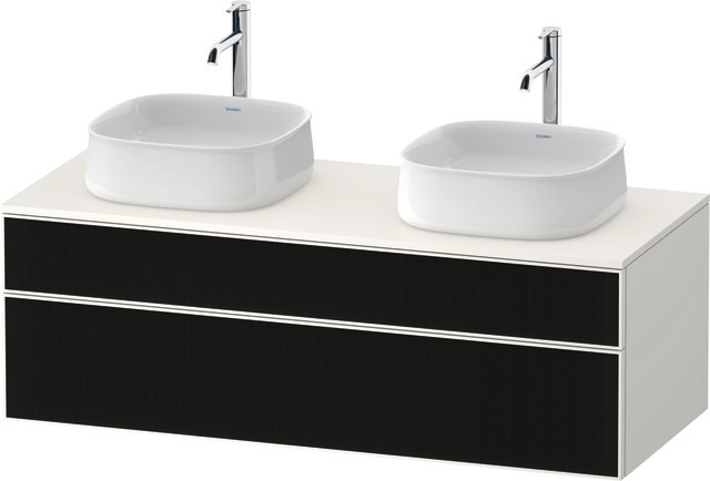 Duravit Waschtischunterschrank wandhängend „Zencha“ 130 × 44,2 × 55 cm