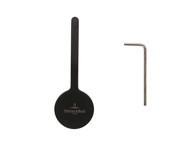 Villeroy & Boch Armaturengriff Zubehör Küchen, Anthracite, 9x85x30 mm, Höhe 30 mm