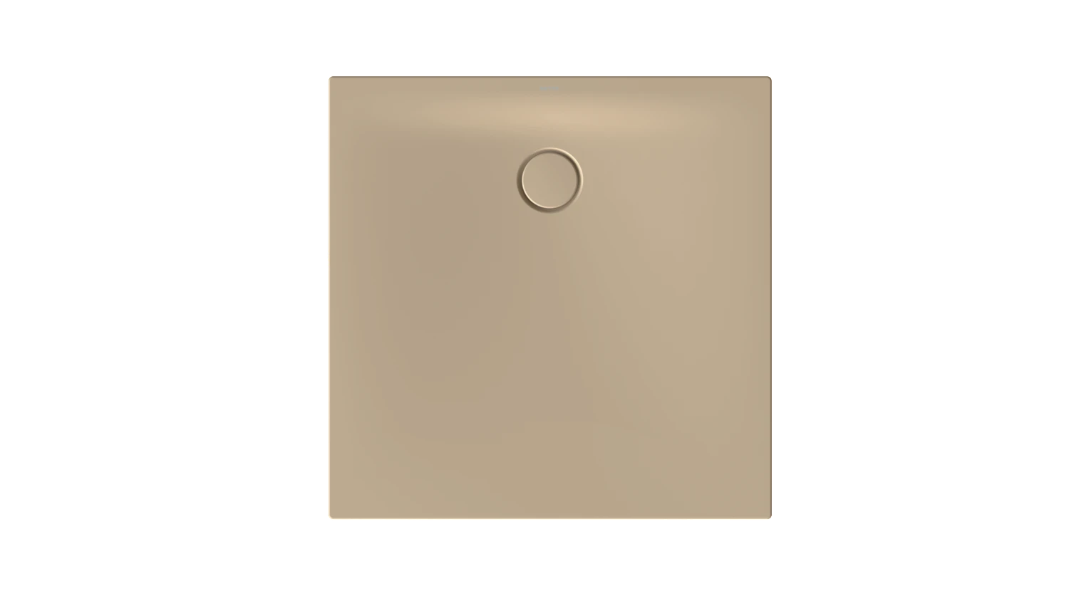 Bette quadrat Duschwanne „BetteFloor Side“ 90 × 90 cm in Greige