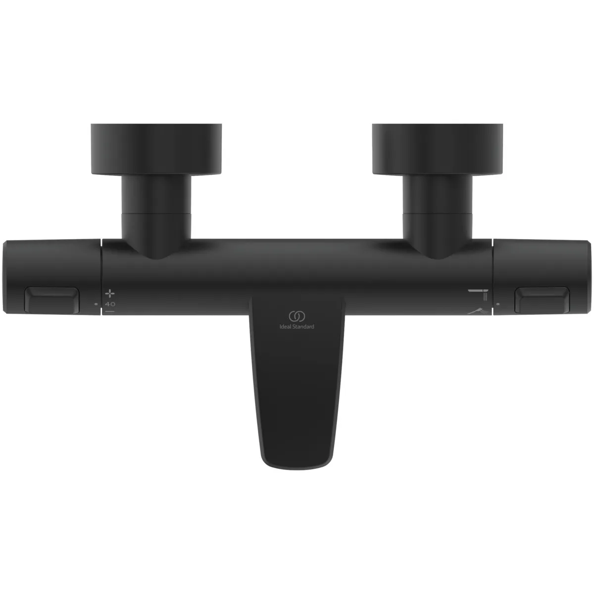 Badethermostat Aufputz Ceratherm T25 Silk Black Badethermostat Aufputz Ceratherm T25 Silk Black