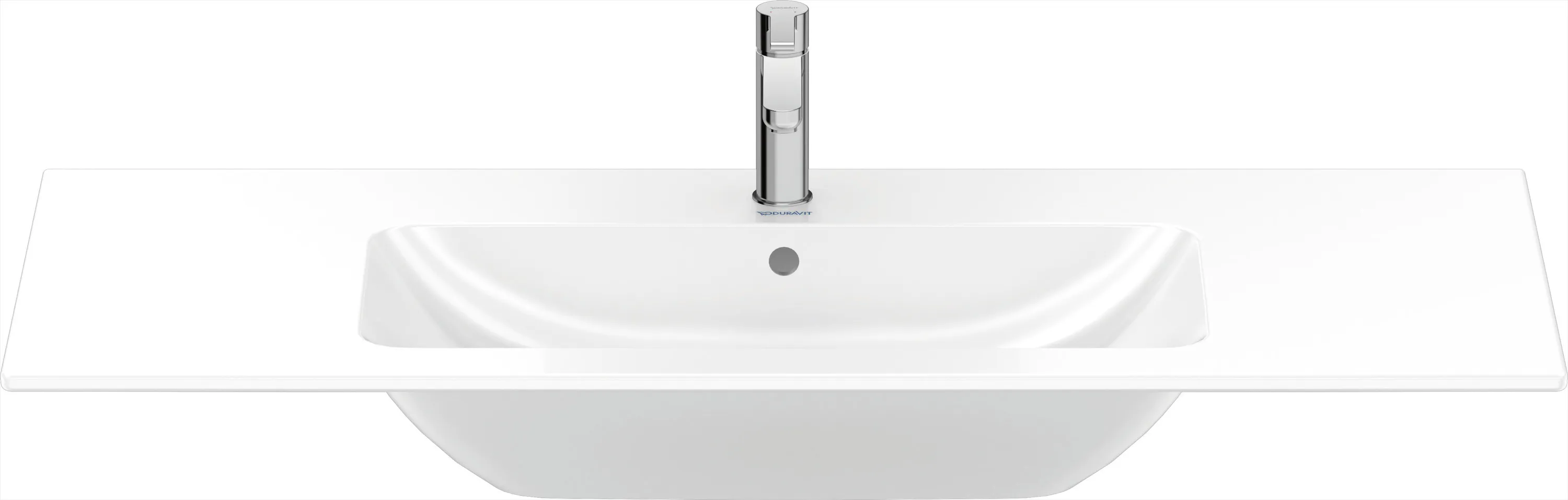 Wandwaschtisch „ME by Starck“, mit Überlauf, Hahnlochposition mittig in Weiß Hochglanz Wandwaschtisch „ME by Starck“, mit Überlauf, Hahnlochposition mittig in Weiß Hochglanz