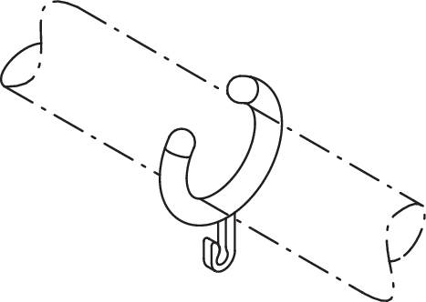 HEWI Duschvorhangstange HEWI Duschvorhangstange