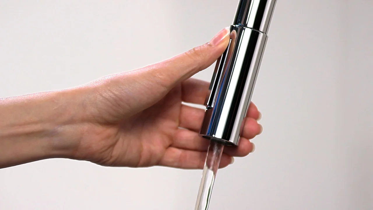 Hansgrohe Spültischmischer Focus M41, Chrom, Ausziehbrause 2jet, ComfortZone 240, Schwenkbereich 110° oder 150°, max. Durchfluss 10 l/min, Keramikmischsystem