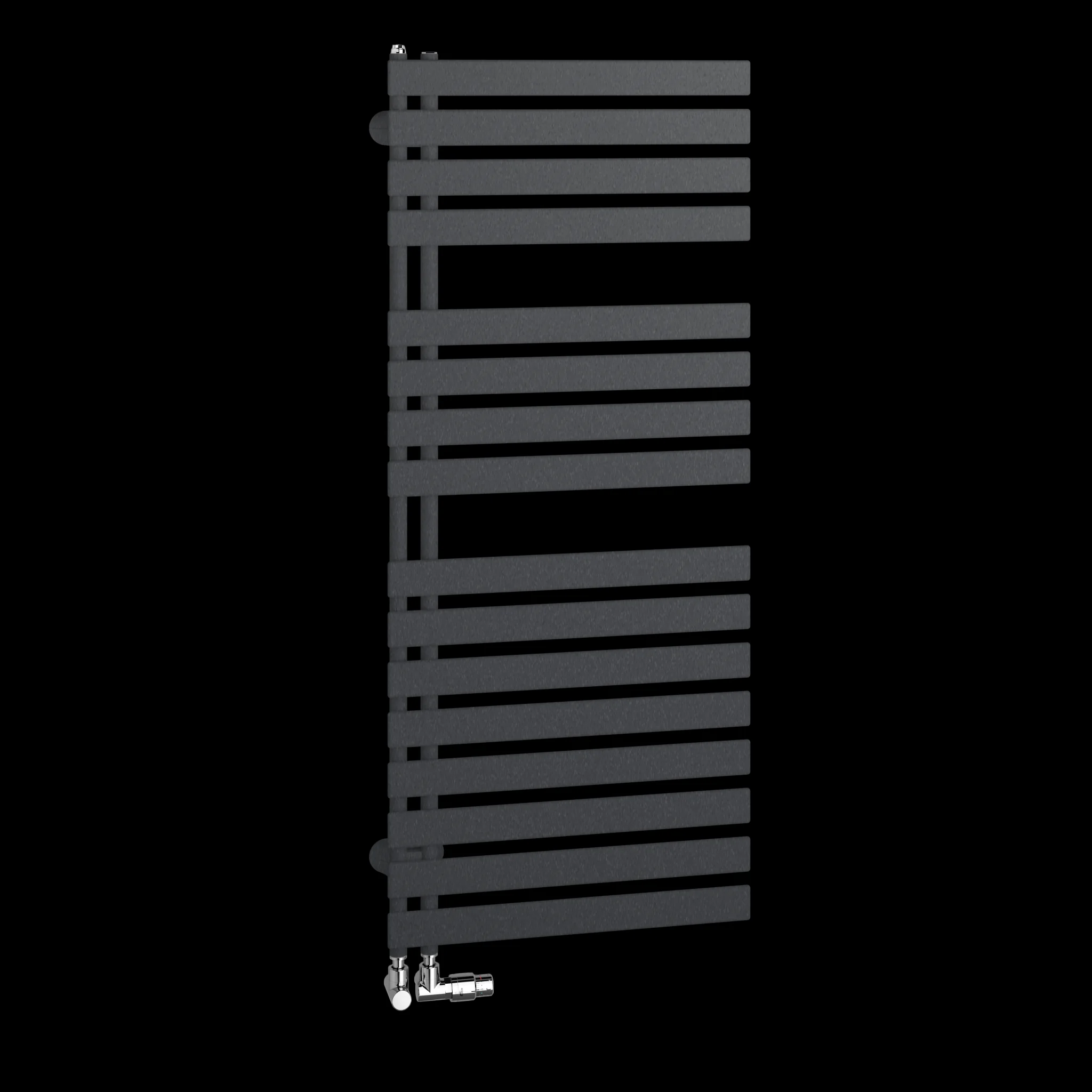 Kermi Design-Heizkörper „Credo® Half® flat“ 45 × 100 cm in Anthracite Grey