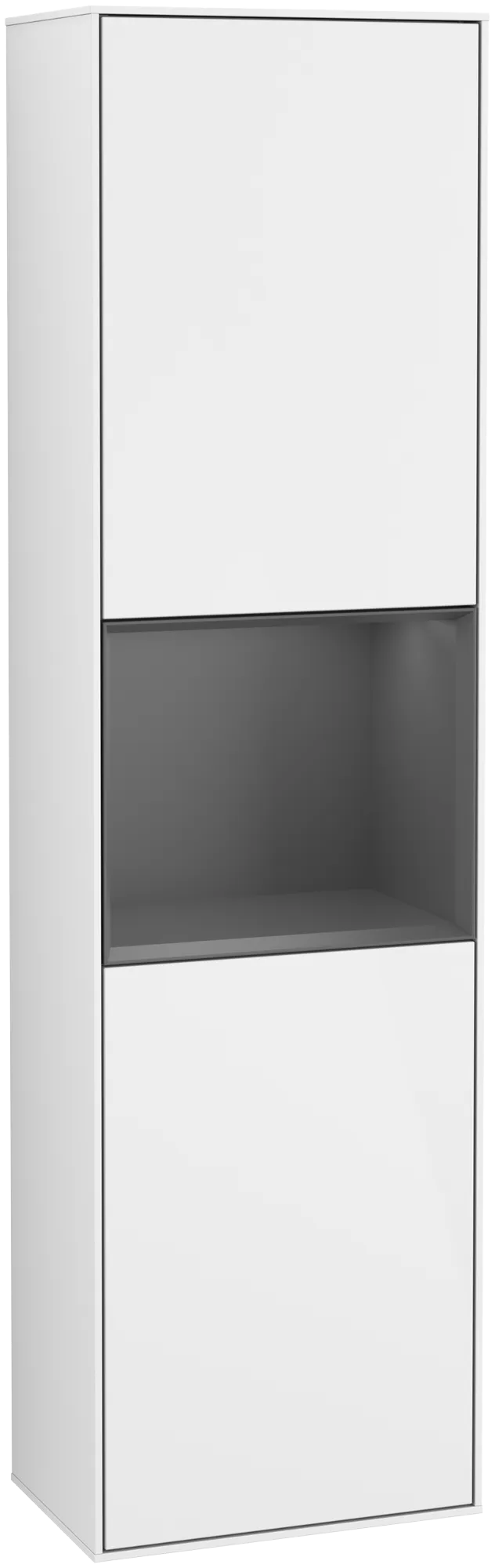 Villeroy & Boch Hochschrank Finion G47, 418x1516x270mm, Glossy White/Lacquer
