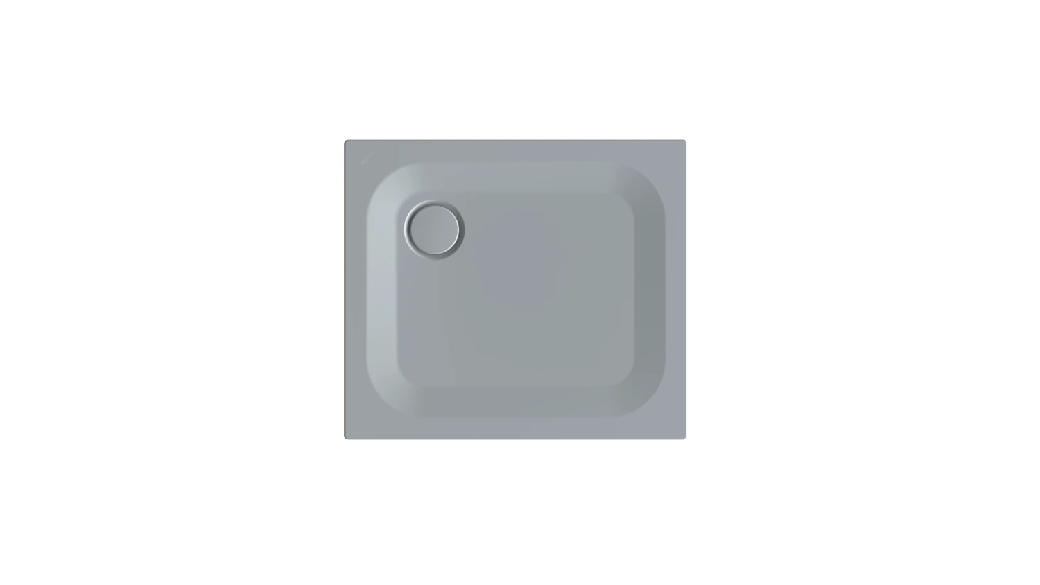 Bette rechteck Duschwanne „BetteUltra“ 800 × 700 mm mit BetteAntirutsch Pro, ohne Oberflächenveredelung, ohne Wannenträger, in Quartz