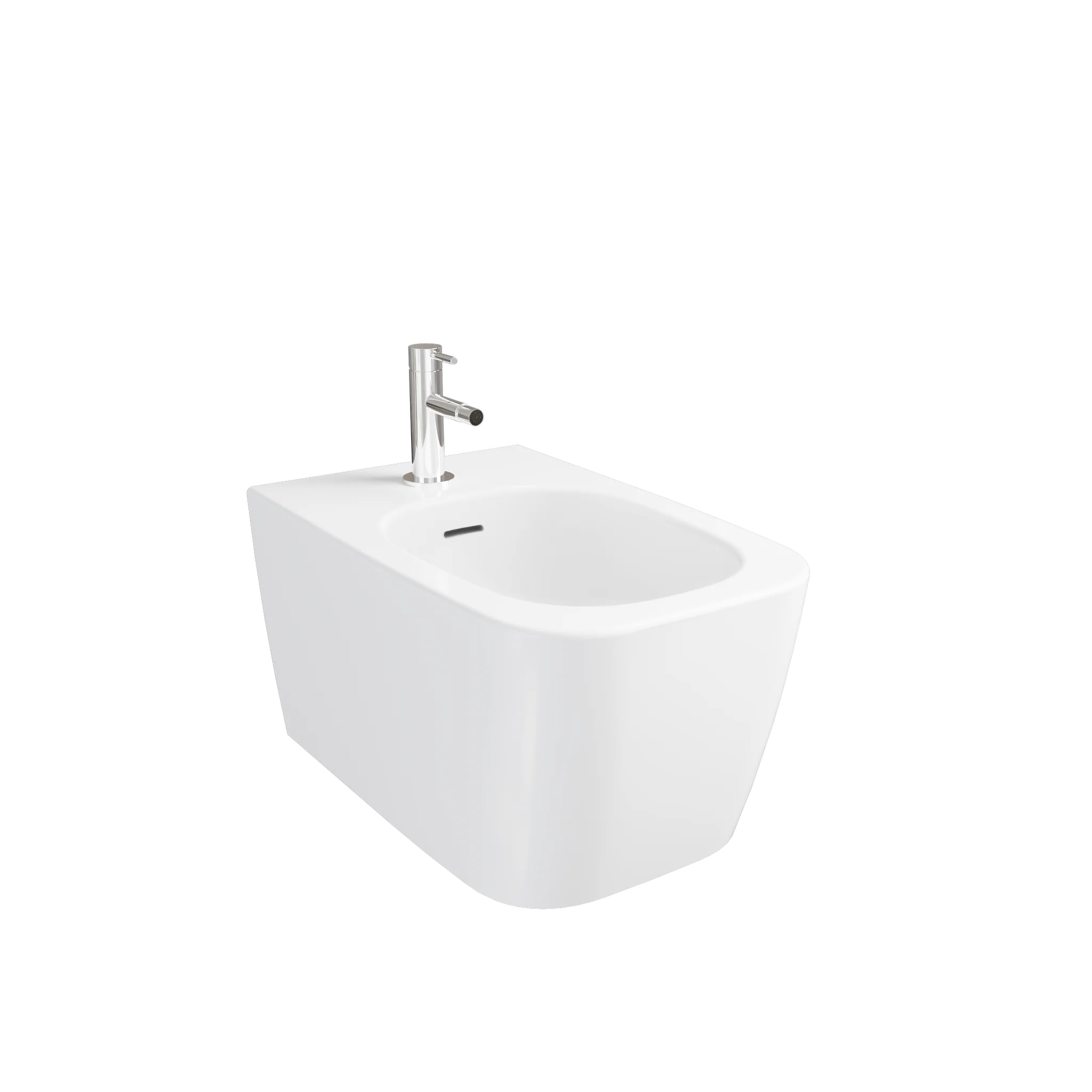 VitrA New Metropole Square Wand-Bidet, 36 x 56,5 x 30,5 cm, Weiße Hochglanz, verdeckte Befestigung V-Fit 2.0 VitrA New Metropole Square Wand-Bidet, 36 x 56,5 x 30,5 cm, Weiße Hochglanz, verdeckte Befestigung V-Fit 2.0