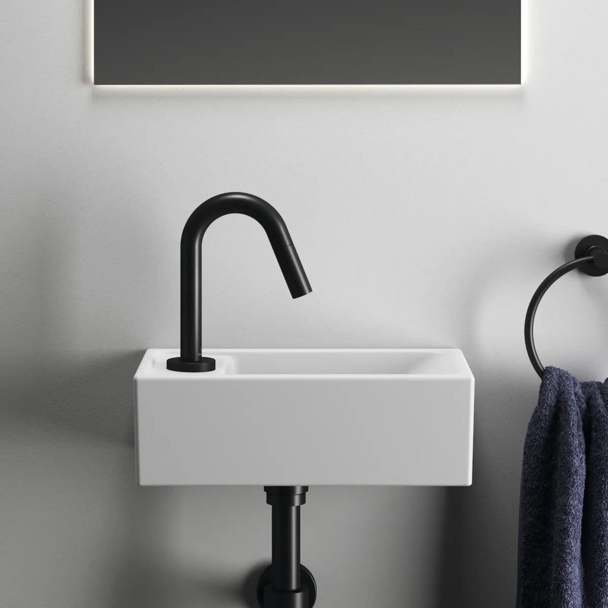 Standventil Ceraline, Ausladung 126mm, Chrom Standventil Ceraline, Ausladung 126mm, Chrom