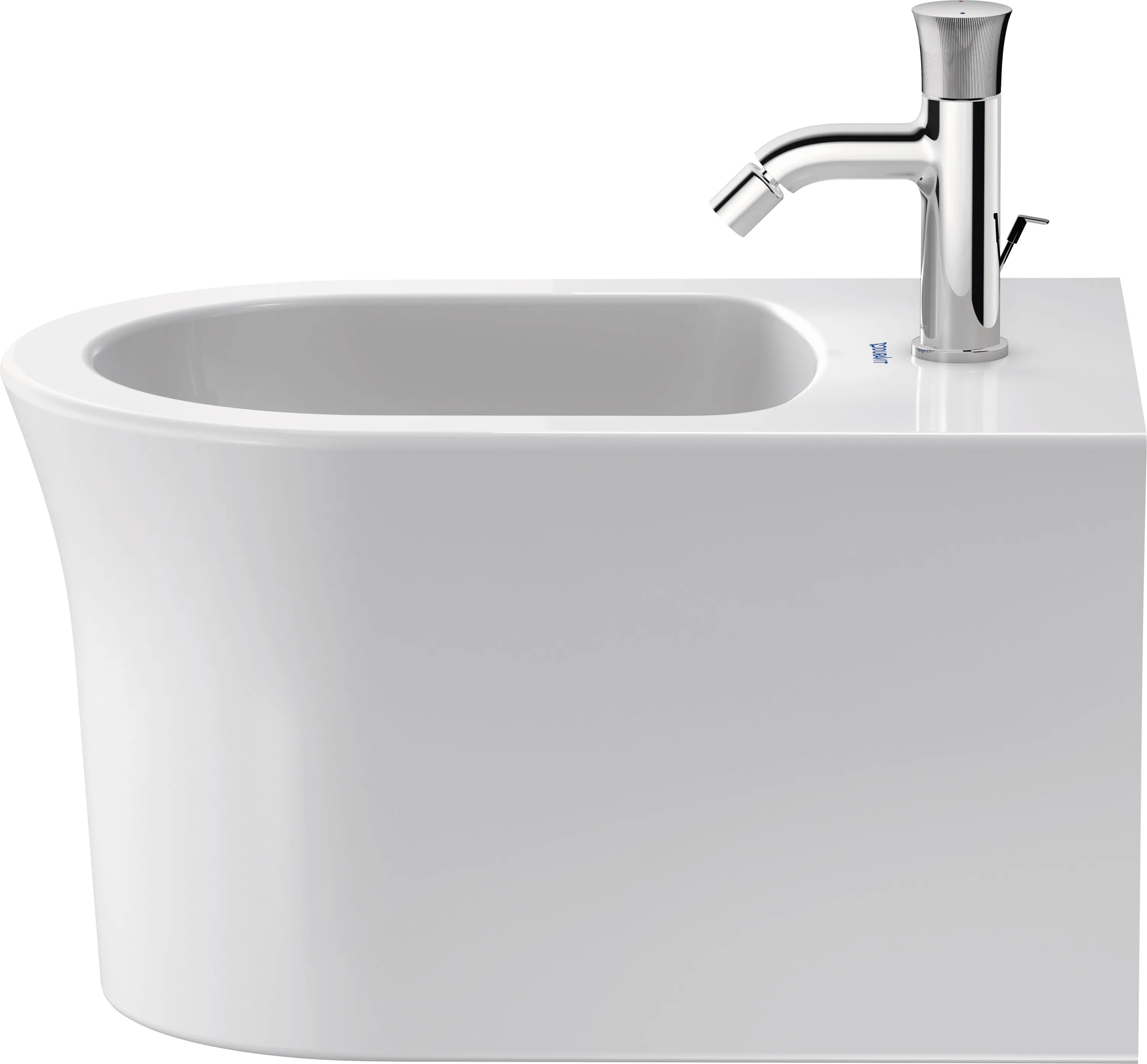 Duravit Wand-Bidet „White Tulip“, Befestigung sichtbar 37 × 54 × 31,5 cm